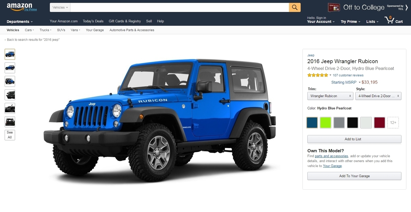 Amazon’s auto ambitions: How long until people can buy cars through the e-commerce giant?