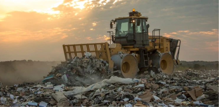 image of a Caterpillar bulldozer