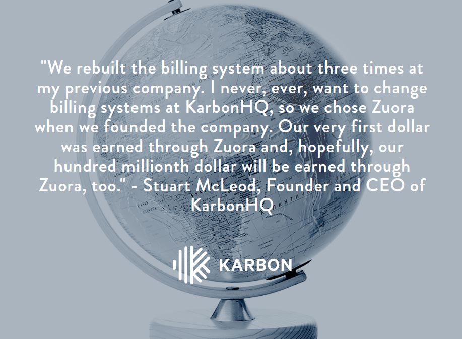 Karbon Case Study - Zuora