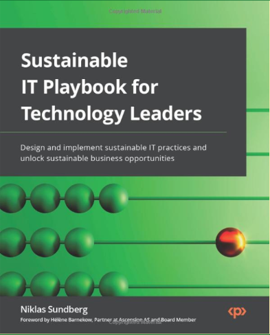 cover of Sustainable IT Playbook for Technology Leaders