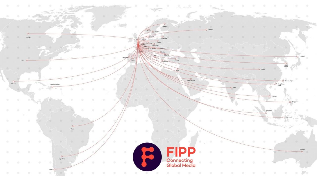 Map of FIPP Partner locations