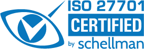Iso 27701 certification mark by schellman.