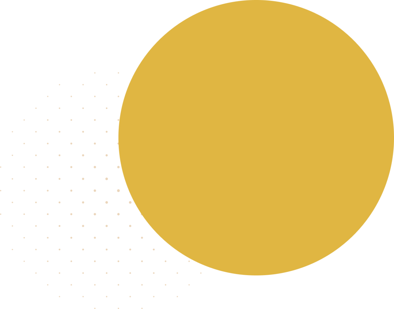 Großer goldener Kreis auf schwarzem Hintergrund mit kleinen weißen Punkten, die Sterne darstellen.