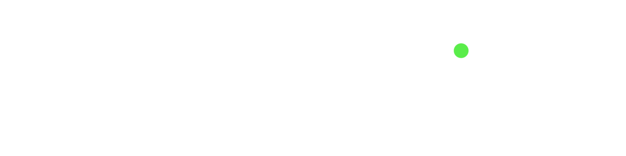 Un seul petit point vert est positionné dans la partie supérieure droite d’un grand fond blanc.