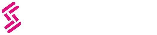 Logo featuring a stylized "S" in magenta and white next to black, blocky text spelling "Storyplace" on a white background.