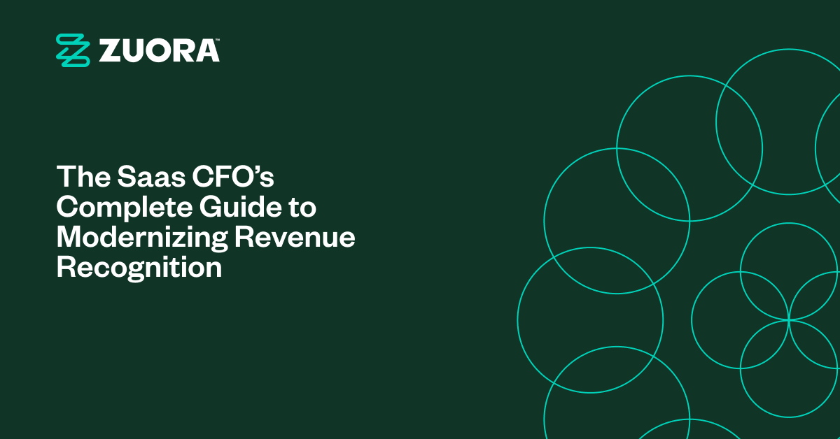 Cover of The SaaS CFO's Complete Guide to Modernizing Revenue Recognition with a modern business theme