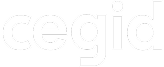 White text logo displaying the word 'cegid' on a light gray background.